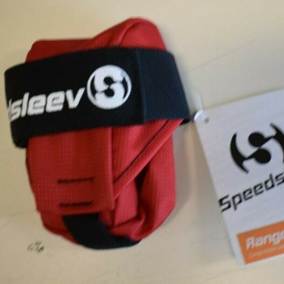 Speedsleev Bicycle Seat Saddle Bag Pack Ranger S Waterproof Retail $35 Red - Picture 5 of 8